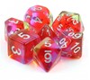 Show details for Transparent Layer Dice Pomegranate Blossom Dice Set Picture of Transparent Layer Dice Pomegranate Blossom Dice Set
