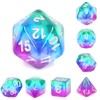 Picture of Blue Aurora Dice Set