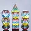Show details for Aurora Sky Transparent Layer Dice Set Picture of Aurora Sky Transparent Layer Dice Set