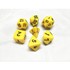 Picture of Jumbo Opaque Yellow Dice Set