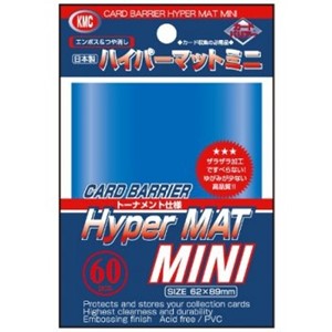 Picture of KMC Hyper Mat Blue Small Mini Size Sleeves - 60