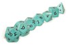 Picture of Green Turquoise Semi-Precious Stone Dice Set