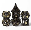 Show details for Hollow Character Class Themed Black Copper Dice Set Picture of Hollow Character Class Themed Black Copper Dice Set