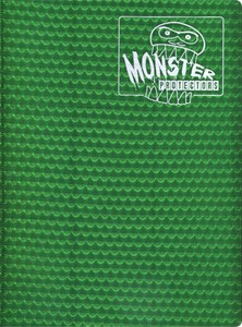 Picture of Monster Protectors 9-Pocket Holofoil Green Binder