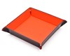 Show details for Red Faux Leather Folding Square Dice Tray Picture of Red Faux Leather Folding Square Dice Tray