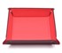 Picture of Orange Faux Leather Folding Square Dice Tray