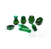 Picture of PolyHero Rogue 8 Dice Set Emerald Emissary