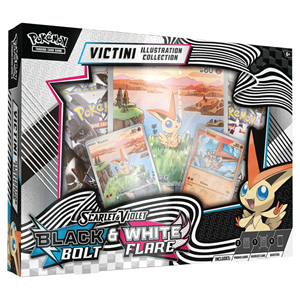 Picture of Black Bolt and White Flare Unova Victini Illustration Collection Pokemon