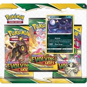 Picture of Umbreon  - SWSH 7 Evolving Skies 3 Pack Blister Pokemon