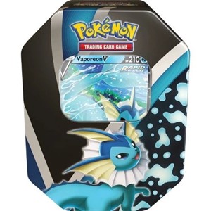 Picture of Eevee Evolutions Tin - Vaporeon V Pokemon