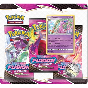 Picture of SWSH 8 Fusion Strike 3-Pack Espeon Pokemon