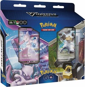 Picture of Pokemon GO V Battle Deck Bundle Mewtwo vs Melmetal