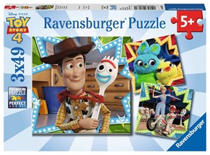 Picture of Disney Pixar Toy Story 4 (Jigsaw 3x 49pc)