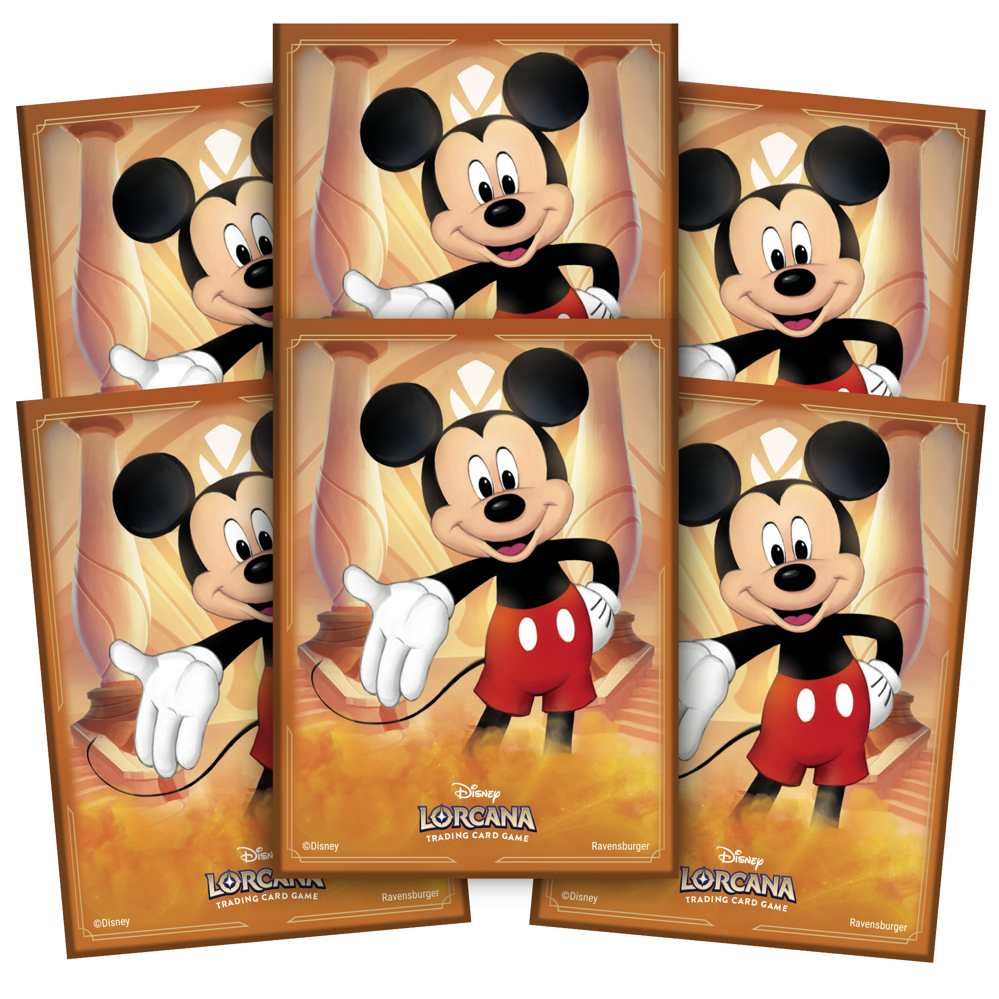 Firestorm Cards. Set 1 - Mickey Mouse Card Sleeves (65 Sleeves) Disney  Lorcana