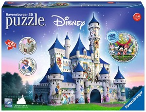 Picture of Disney Castle 3D (216pc 3D Jigsaw Puzzle)