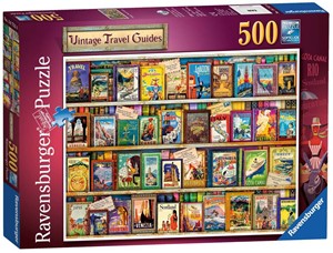 Picture of Vintage Travel Guides (500pc Jigsaw Puzzle)