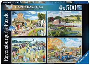 Picture of Happy Days No.3 Countryside Nostalgia (Jigsaw 4x 500pc)