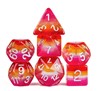 Show details for Pride Flags Lesbian Frosted Dice Set Picture of Pride Flags Lesbian Frosted Dice Set