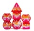 Picture of Pride Flags Lesbian Frosted Dice Set 