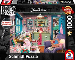 Picture of Secret Puzzle: Grandmother's Room (Jigsaw 1000 pc)