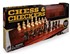 Picture of Classic Deluxe Wood Chess & Checkers Black & Gold