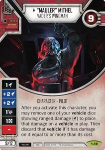 Picture of Mauler Mithel - Vader's Wingman Comes With Dice