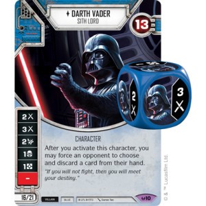 Picture of Darth Vader Comes With Dice