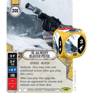 Picture of DL-44 Heavy Blaster Pistol Comes With Dice