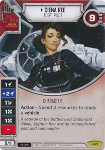 Picture of Ciena Ree - Adept Pilot Comes With Dice