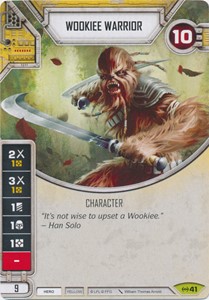 Picture of Wookiee Warrior Comes With Dice