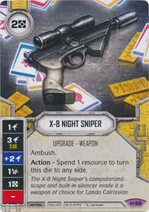 Picture of X-8 Night Sniper Comes With Dice