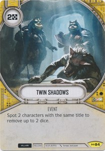 Picture of Twin Shadows - (Star Wars Destiny)
