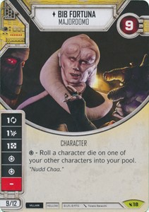 Picture of Bib Fortuna - Majordomo Comes With Dice