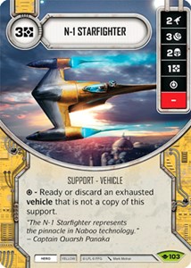 Picture of  N-1 Starfighter Comes With Dice