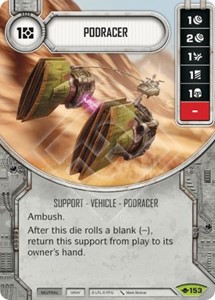 Picture of  Podracer Comes With Dice