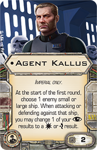 Picture of Agent Kallus (X-Wing 1.0)
