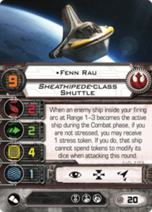 Picture of Fenn Rau (Sheathipede) (X-Wing 1.0)