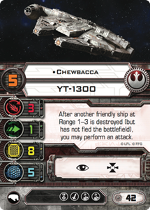 Picture of Chewbacca (Heroes of the Resistance) (X-Wing 1.0)