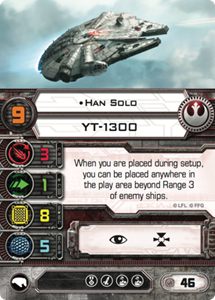 Picture of Han Solo (Heroes of the Resistance) (X-Wing 1.0)