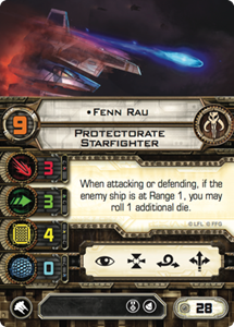 Picture of Fenn Rau (X-Wing 1.0)