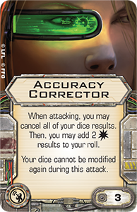Picture of Accuracy Corrector (X-Wing 1.0)