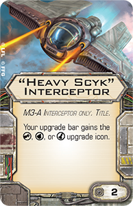 Picture of Heavy Scyk Interceptor (X-Wing 1.0)