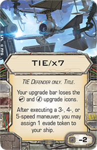Picture of Tie x7 (X-Wing 1.0)
