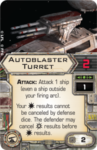 Picture of Autoblaster Turret (X-Wing 1.0)