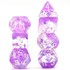 Picture of Dream Like Purple Puzzle Dice Set