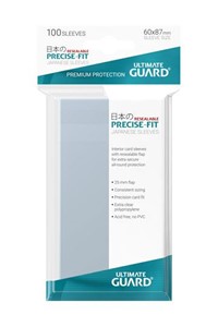 Picture of Japanese Size Resealable Precise-Fit Sleeves (Pack of 100) Ultimate Guard