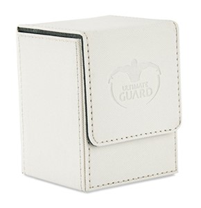 Picture of White Ultimate Guard XenoSkin 100 Plus Flip Deck Case