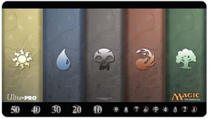 Picture of Magic The Gathering Mana Symbols Playmat