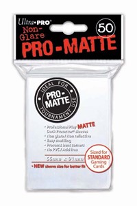 Picture of Ultra Pro White Pro-Matte Sleeves