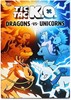 Picture of TeeTurtle | Tic Tac KO: Dragons vs Unicorns | Card Game | Ages 8+ | 2-4 Players | 30-60 Minutes Playing Time